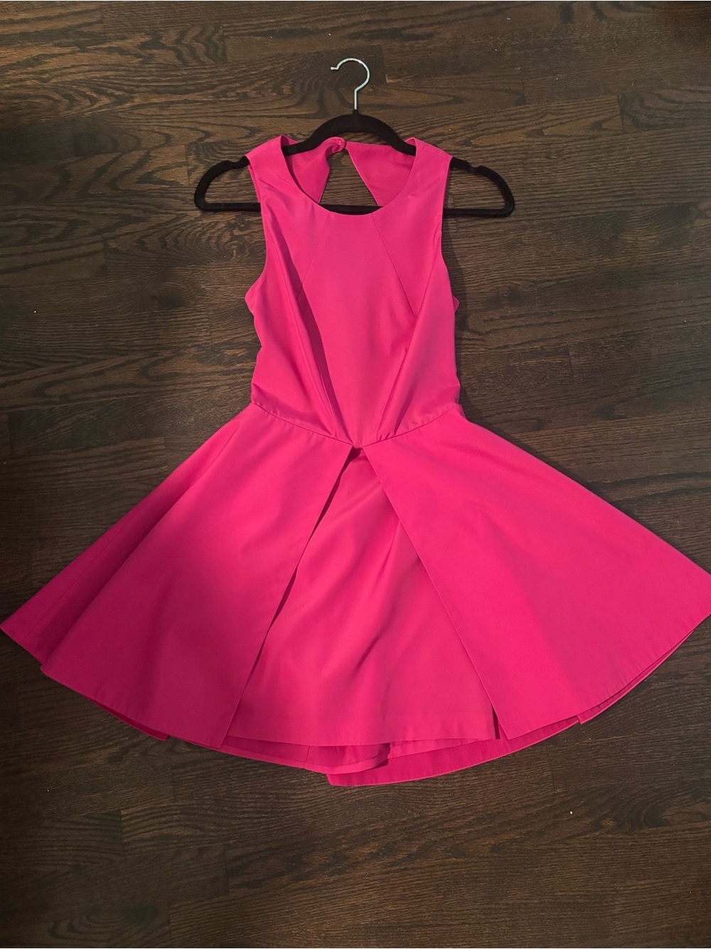 KEEPSAKE the Label Hot Pink Fit-and-Flare Dress